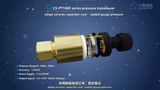 Trasmettitore di pressione per condizionatori d'aria per l'industria della refrigerazione con certificato CE